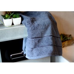 Ręcznik frotte szary 70x140